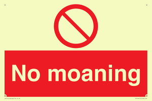 No Moaning